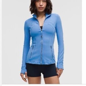 lululemon athletica Vibrant Blue Utility Jacket Pool Party Nulu 6 Define